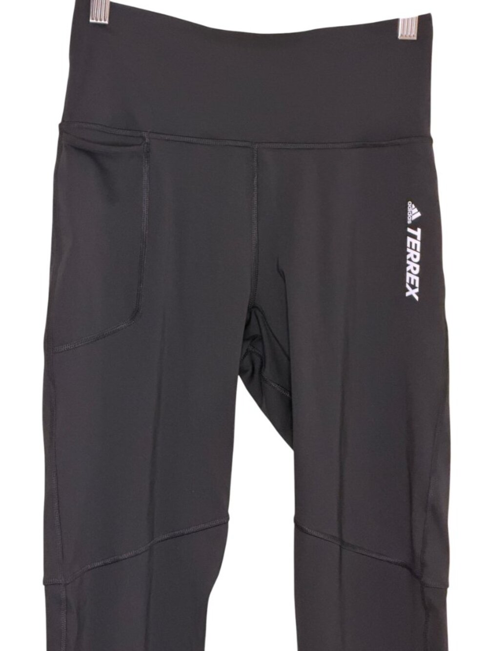 Adidas Terrex Tights Yoga Pants Multi Leggings High Waist Running Black M - Picture 3 of 7